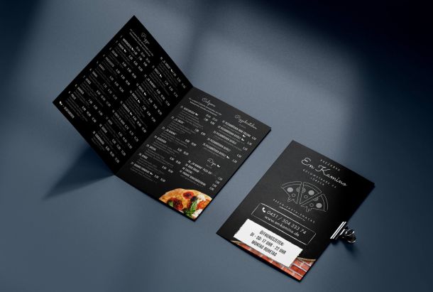 Speisekarten gestalten lassen